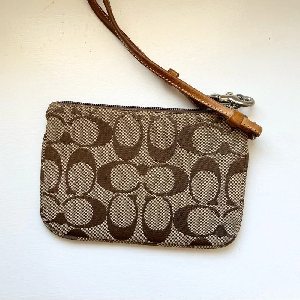 Coach signature monogrammed